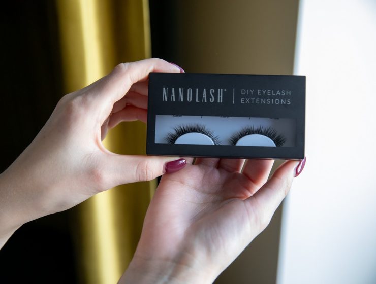 gør-det-selv vippe extensions klynge vipper